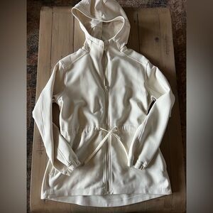 Lululemon Women's Cream Hooded Jacket Size 4